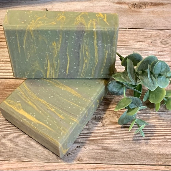 Hand Crafted Other - Hand Crafted Artisan Vegan Soap in Rich Magnolia Colors with Coconut Milk